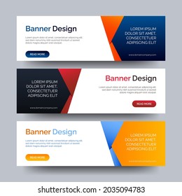 Web-Vorlage für abstraktes Vektordesign