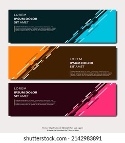 Vector abstract design banner web template. Liquid abstract banner design. Fluid Vector shaped background. Modern Graphic Template Banner pattern for social media and web sites
