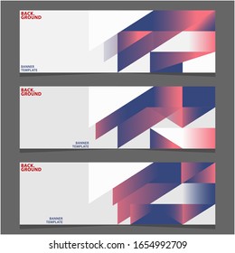Vector Abstract design colorful gradient background. Design banner web template. for web, business, and company.