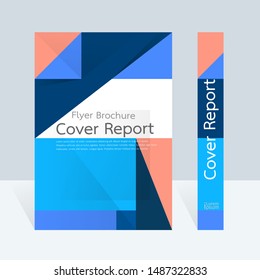 Vector abstract design  Cover Report Brochure Flyer Banner template.