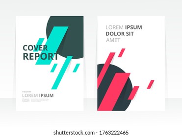 Vector abstract design  Cover Report Brochure Flyer Banner template.