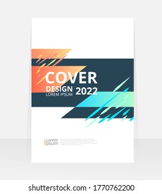 Vector abstract design  Cover Report Brochure Flyer Banner template.