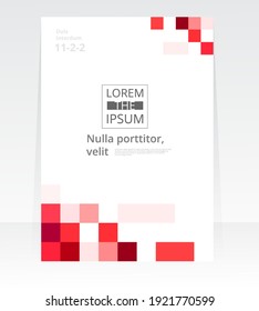 Plantilla de banner del folleto del folleto del folleto del diseño abstracto del vector.