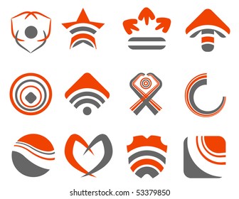 vector abstract  design elements