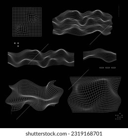 Vector abstract design elements collection