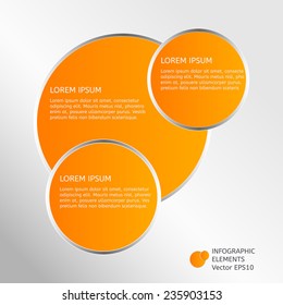Vector  Abstract Design of Infographic Elements