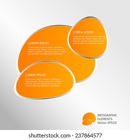 Vector  Abstract Design of Infographic Elements