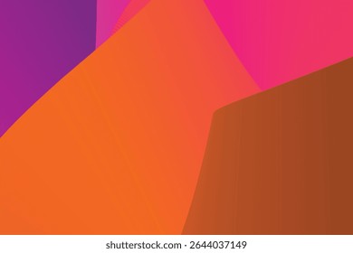 Vector abstract design with layered ribbon-like curves forming a fluid, dynamic composition. Ideal for backgrounds, presentations, posters, and modern graphic applications.

