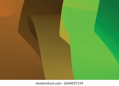 Vector abstract design with layered ribbon-like curves forming a fluid, dynamic composition. Ideal for backgrounds, presentations, posters, and modern graphic applications.

