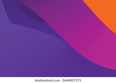Vector abstract design with layered ribbon-like curves forming a fluid, dynamic composition. Ideal for backgrounds, presentations, posters, and modern graphic applications.

