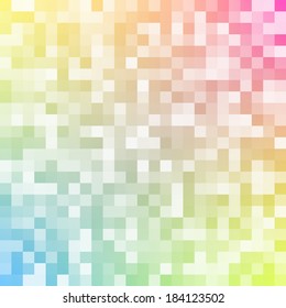 Vector abstract design mosaic with space for your text.