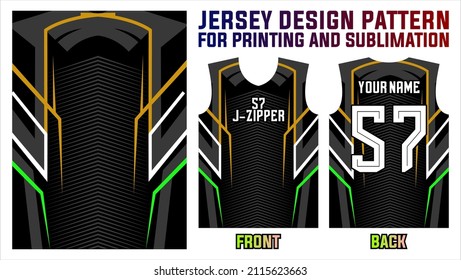 vector abstract design pattern for sports and sublimation printing jersey template.