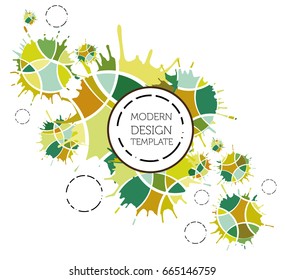 Vector - Abstract design for poster or brochure