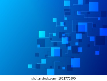 Vector abstract design  technology network connect medical background.