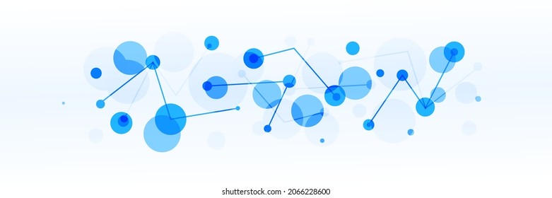 Vector abstract design technology network connect medical background.