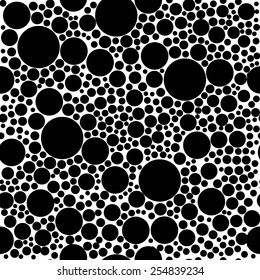 Vector abstract design templates collection with irregular circles backgrounds