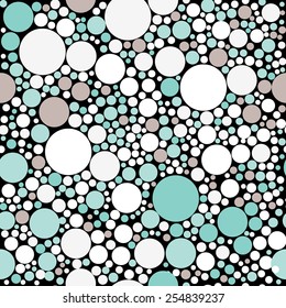 Vector abstract design templates collection with irregular circles backgrounds