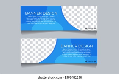 Vector abstract design web banner template. Web Design Elements - Header Design.Modern design vector illustration. eps 10