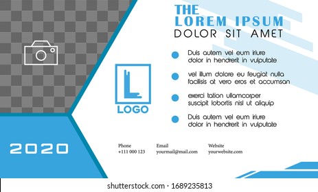 Vector abstract design web banner template. Web Design Elements - Header Design. Card