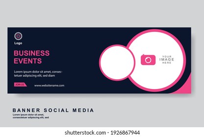 Vector abstract design web banner template. Web Design Elements - Header Design. Abstract geometric web banner template on grey background.Modern banner.