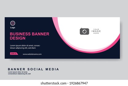 Vector abstract design web banner template. Web Design Elements - Header Design. Abstract geometric web banner template on grey background.Modern banner.