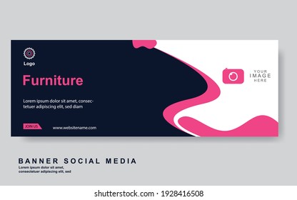 Vector abstract design web banner template. Web Design Elements - Header Design. Abstract geometric web banner template on grey background.Modern banner.