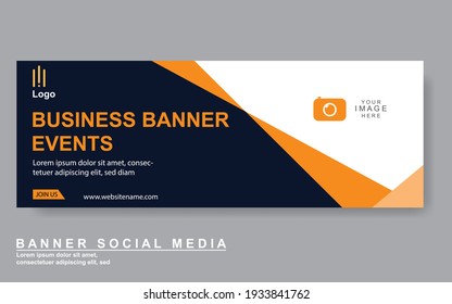 Vector abstract design web banner template. Web Design Elements - Header Design. Modern banner.