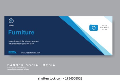 Vector abstract design web banner template. Modern banner.