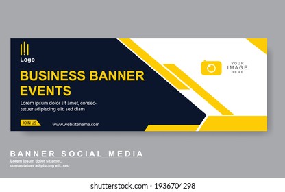 Vector abstract design web banner template. Web Design Elements - Header Design. Abstract geometric web banner template on grey background.Modern banner.