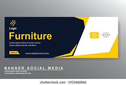 Vector abstract design web banner template. Web Design Elements - Header Design. Abstract geometric web banner template on grey background.Modern banner.