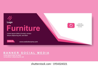 Vector abstract design web banner template. Web Design Elements - Header Design. Abstract geometric web banner template on grey background.Modern banner.