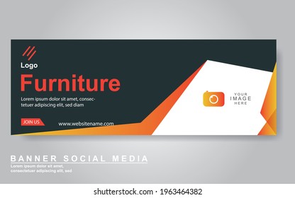Vector abstract design web banner template. Web Design Elements - Header Design. Abstract geometric web banner template on grey background.Modern banner.