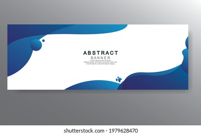 Vector abstract design web banner template. Web Design Elements - Header Design. Abstract geometric web banner template on grey background.Modern banner.