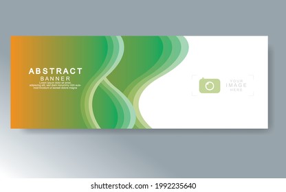 Vector abstract design web banner template. Web Design Elements - Header Design. Abstract geometric web banner template on grey background.Modern banner.