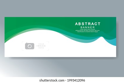 Vector abstract design web banner template. Web Design Elements - Header Design. Abstract geometric web banner template on grey background.Modern banner.