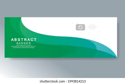 Vector abstract design web banner template. Web Design Elements - Header Design. Abstract geometric web banner template on grey background.Modern banner.