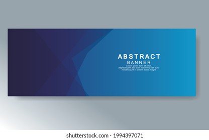 Vector abstract design web banner template. Web Design Elements - Header Design. Abstract geometric web banner template on grey background.Modern banner.