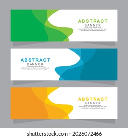 Vector abstract design web banner template. Web Design Elements - Header Design. Abstract geometric web banner template on grey background.Modern banner.