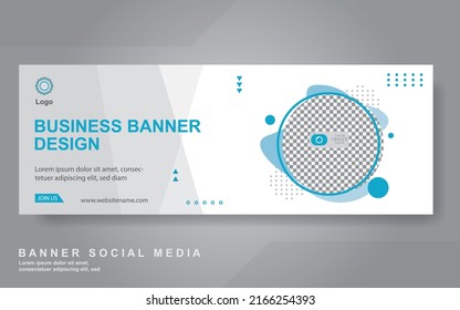 Vector abstract design web banner template. Web Design Elements - Header Design. Abstract geometric web banner template on grey background.Modern banner.