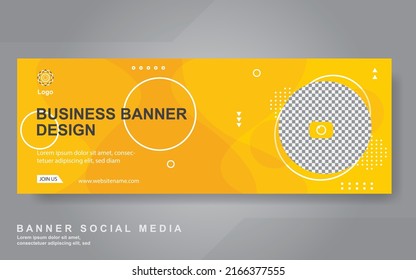 Vector abstract design web banner template. Web Design Elements - Header Design. Abstract geometric web banner template on grey background.Modern banner.
