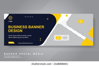 Vector abstract design web banner template. Web Design Elements - Header Design. Abstract geometric web banner template on grey background.Modern banner.