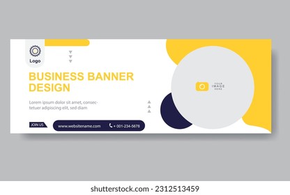 Vector abstract design web banner template. Web Design Elements - Header Design. Abstract geometric web banner template on grey background.Modern banner.