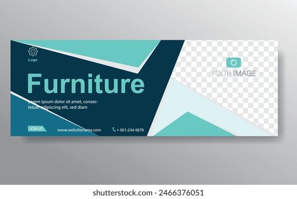 Vector abstract design web banner template. Web Design Elements - Header Design. Abstract geometric web banner template on grey background. Modern.