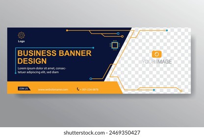 Vector abstract design web banner template. Web Design Elements - Header Design. Abstract geometric web banner template on grey background. Modern.