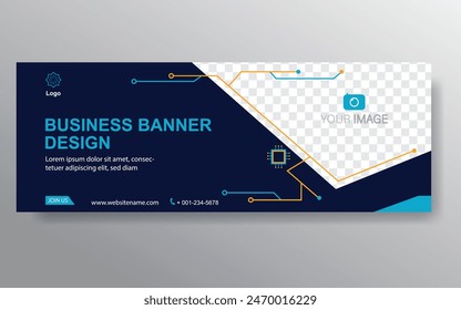 Vector abstract design web banner template. Web Design Elements - Header Design. Abstract geometric web banner template on grey background. Modern.