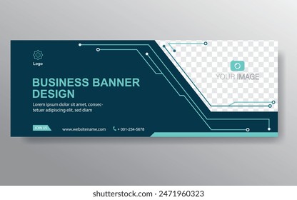 Vector abstract design web banner template. Web Design Elements - Header Design. Abstract geometric web banner template on grey background. Modern.