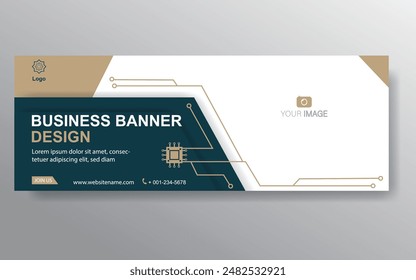 Vector abstract design web banner template. Web Design Elements - Header Design. Abstract geometric web banner template on grey background. Modern.