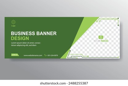 Vector abstract design web banner template. Web Design Elements - Header Design. Abstract geometric web banner template on grey background. Modern.