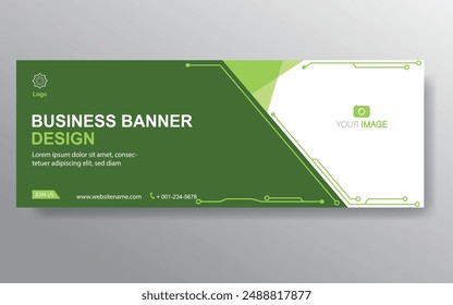 Vector abstract design web banner template. Web Design Elements - Header Design. Abstract geometric web banner template on grey background. Modern.