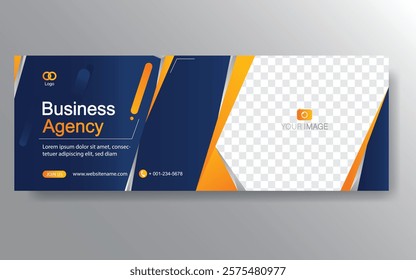 Vector abstract design web banner template. modern banner.